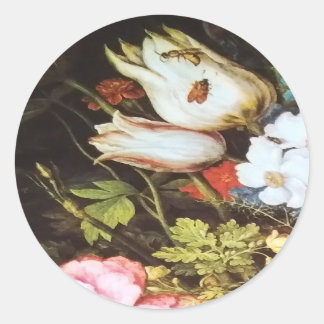 daisy flowers ronde sticker