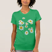 Daisy Flowers T-Shirt (Voorkant)