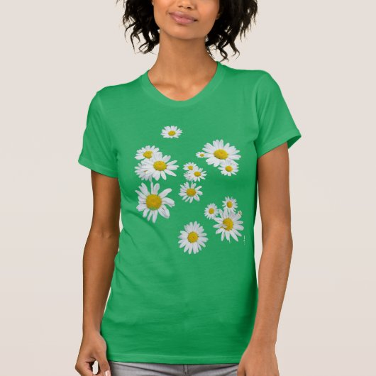 Daisy Flowers T-Shirt (Voorkant)