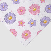 Daisy Flowers  Tissuepapier (Detail)