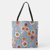 Daisy Flowers Tote Bag (Voorkant)