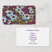 DAISY FLOWERS VISITEKAARTJE (Voorkant / Achterkant)