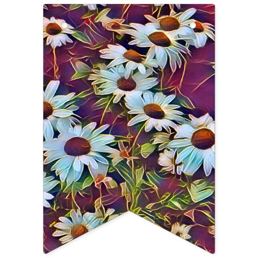 DAISY FLOWERS VLAGGETJES (Eerste vlag)
