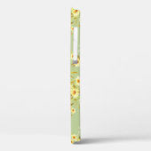 Daisy Flowers: Waterverf donker naadloos. Case-Mate iPhone Case (Achterkant / Links)