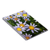 Daisy Flowers, White Yellow Flower, Natuur Daisies Notitieboek (Rechterzijde)