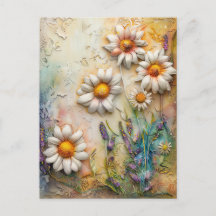 Daisy Flowers Wildflower Floral Natuur Art