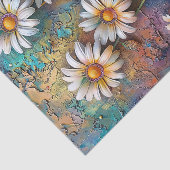 Daisy Flowers  Wildflower Floral Natuur Art Tissuepapier (Detail)