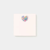 Daisy Flowers with a Beautiful Butterfly Post-it® Notes (Voorkant)