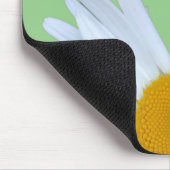 Daisy Foto Groen Elegant Wit Script Muismat (Hoek)