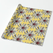 Daisy Fresh Flower Mode Floral Spring Summer Cadeaupapier (Uitgerold)