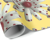Daisy Fresh Flower Mode Floral Spring Summer Cadeaupapier (Rol Hoek)