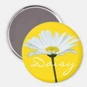 Daisy Fridge Magnet Cheerful Flower Daisy Gifts (Voorkant / Achterkant)