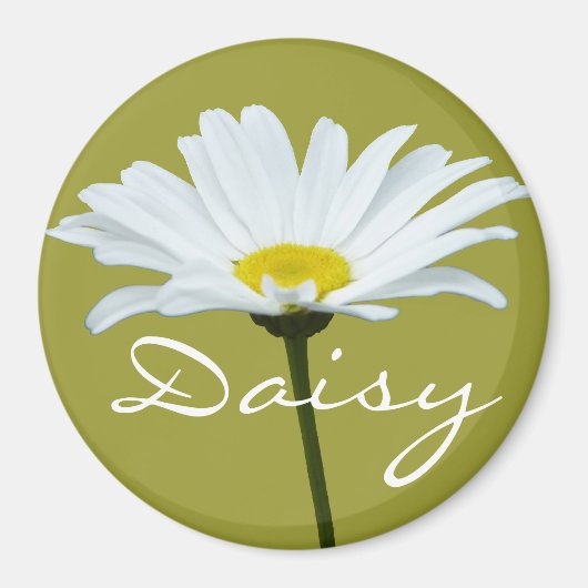 Daisy Fridge Magnet Cheerful Flower Daisy Gifts (Voorkant)