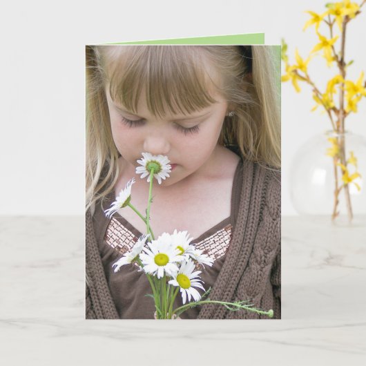 Daisy Friendship Kaart (Gele Bloem)