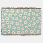 Daisy Fringe Throw Blanket Deken (Voorkant)