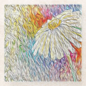 Daisy Galss Onderzetter (Voorkant)