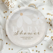 Daisy Garden Baby shower Geslacht Neutraal Papieren Bordje
