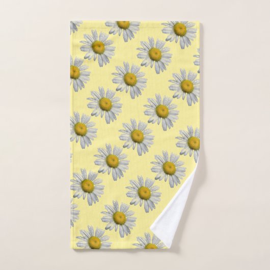 Daisy Garden Bloemen Gele Bloemen Bloemen Handdoek (Handdoek)