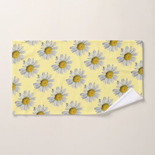 Daisy Garden Bloemen Gele Bloemen Bloemen Handdoek (Handdoek)
