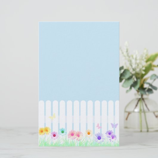 Daisy Garden Briefpapier (Staand voorkant)