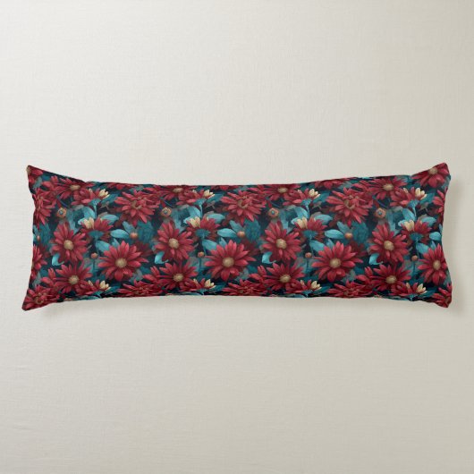 Daisy Garden Gastenkamer Decor Boho Memory Foam Lichaamskussen (Voorkant)