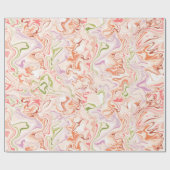 Daisy Garden Marble Cadeaupapier (Vlak)