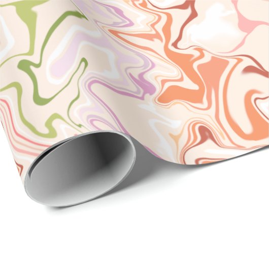 Daisy Garden Marble Cadeaupapier (Rol Hoek)