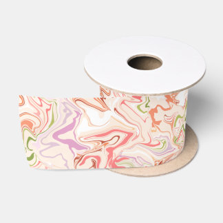 Daisy Garden Marble Satijnen Lint