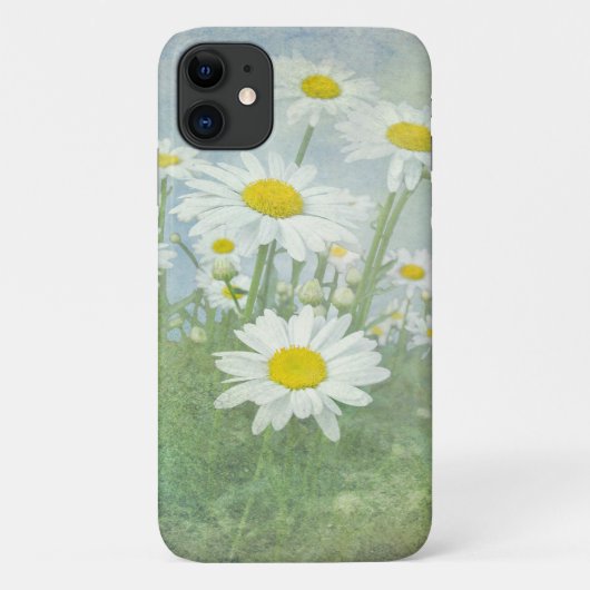 daisy garden met textuur Case-Mate iPhone case (Achterkant)