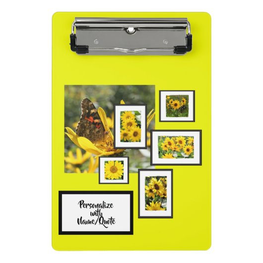 Daisy Garden Mini Clipboard Klembord (Voorkant)
