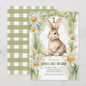 Daisy Garden Sommige konijntje is een Kaart (Voorkant / Achterkant)