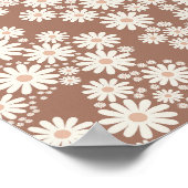 Daisy Garden XII Mocha Mousse Poster (Hoek)