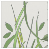 Daisy Garden Yellow en Green Stof (Close Up)