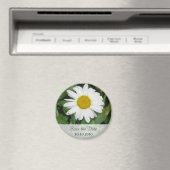 Daisy gepersonaliseerde Save the Date Magnet (Insitu (Vaatwasser))