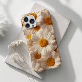 Daisy geperste bloem botanische bloemen Case-Mate iPhone case