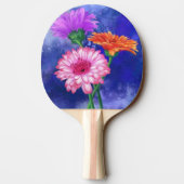 Daisy Gerbera Ping Pong Paddle Tafeltennisbatje (Achterkant)