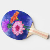 Daisy Gerbera Ping Pong Paddle Tafeltennisbatje (Zijkant)