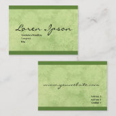 Daisy Ghost Visitekaartje (Voorkant / Achterkant)