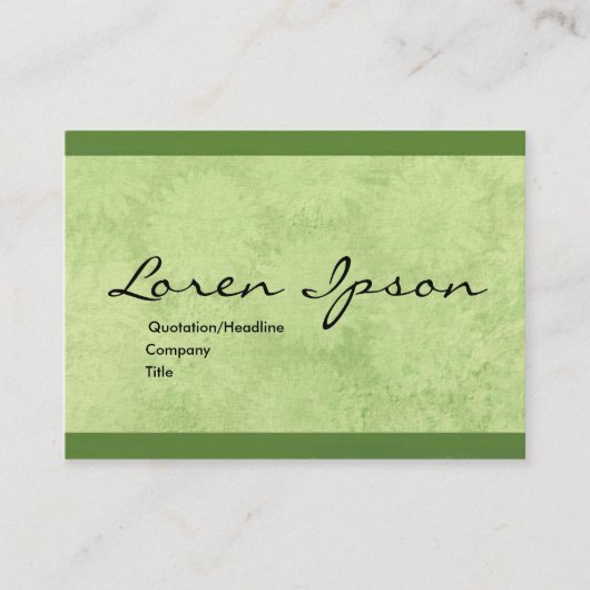 Daisy Ghost Visitekaartje (Voorkant)