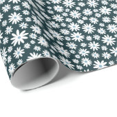 Daisy gift wrapping paper cadeaupapier (Rol Hoek)