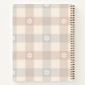 Daisy Gingham Spiral Notitieboek (Achterkant)