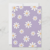 Daisy Girl verjaardag Kaart (Achterkant)