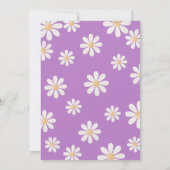 Daisy Girl verjaardag Kaart (Achterkant)