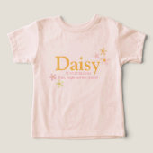Daisy girls name meaning watercolor flowers (Design voorkant)