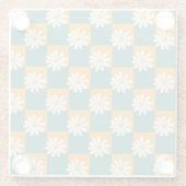 Daisy Glazen Onderzetter (Achterkant)