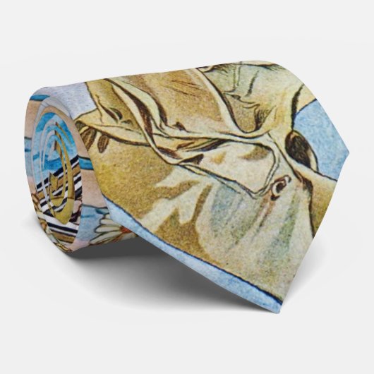 Daisy Goddess Stropdas (Opgerold)