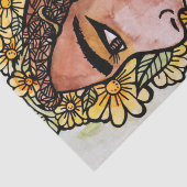 Daisy Goddess Tissuepapier (Detail)