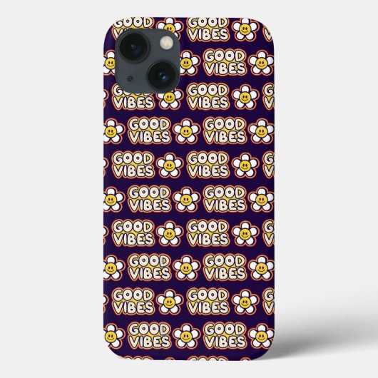 Daisy Good Vibes iPhone/iPad case (Achterkant)