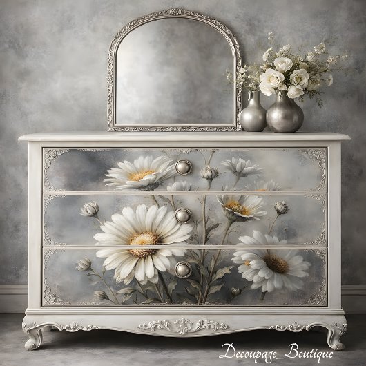 Daisy Grace Decoupage Tissuepapier