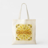 Daisy Grandma Tote Bag (Achterkant)